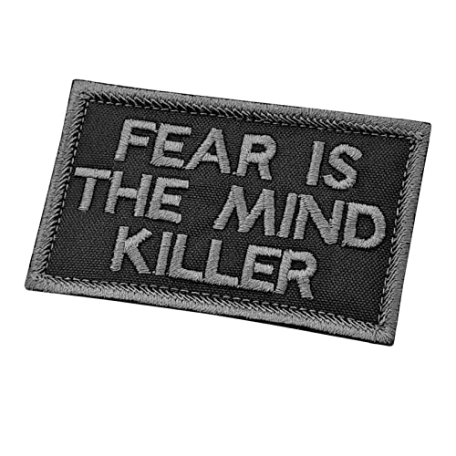 Subdued Fear Is The Mind Killer 2x3.25 Morale Patch von LEGEEON
