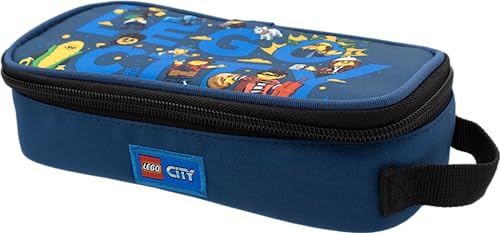 LEGO® City Awaits Federmäppchen Rechteckig - Blau, blau, Astuccio rettangolare da 21 cm, Rechteckiges Federmäppchen von LEGO