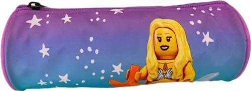 LEGO® Meerjungfrau Federmäppchen Tombolino - hellblau und lila, Hellblau und Lila, Tombolino da 23 cm, Tombolino Federmäppchen von LEGO