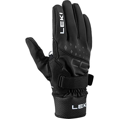 LEKI CC Shark Handschuhe, Black, EU 8 von LEKI