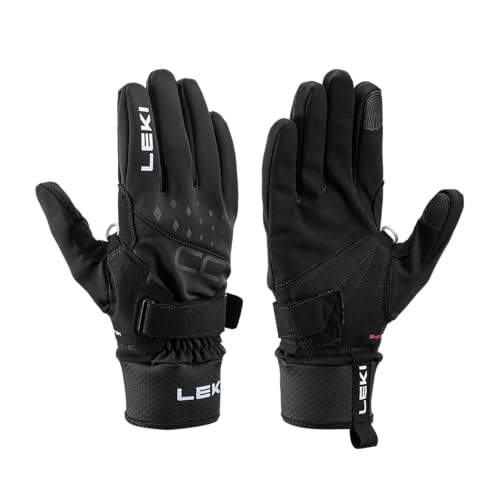 LEKI CC Shark Handschuhe, Black, EU 8 von LEKI