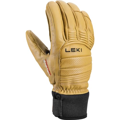 LEKI Copper 3D Pro Handschuhe, tan-Black, EU 7 von LEKI