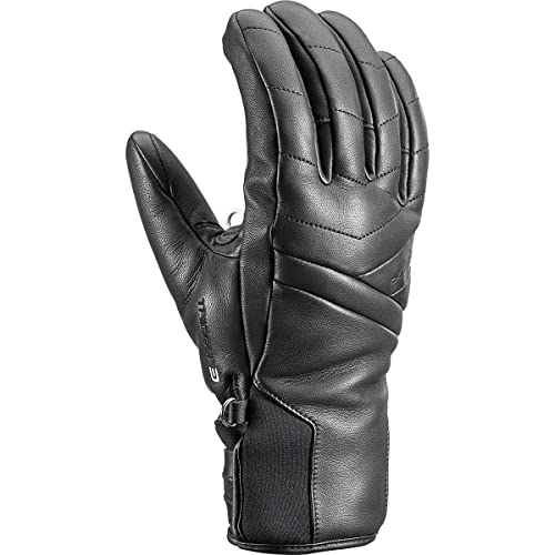 LEKI Damen Snowfox 3D Elite Handschuhe, schwarz, EU 7,5 von LEKI