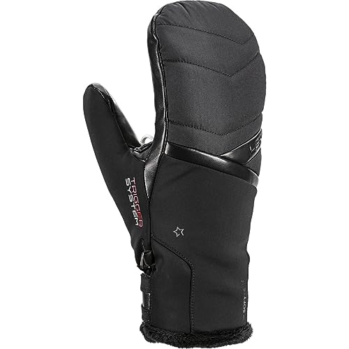 LEKI Damen Snowfox 3D Handschuhe, Black, EU 8.5 von LEKI