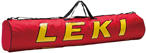 LEKI Erwachsene Stocktasche Trainer, Red, 140cm, 360500006 von LEKI