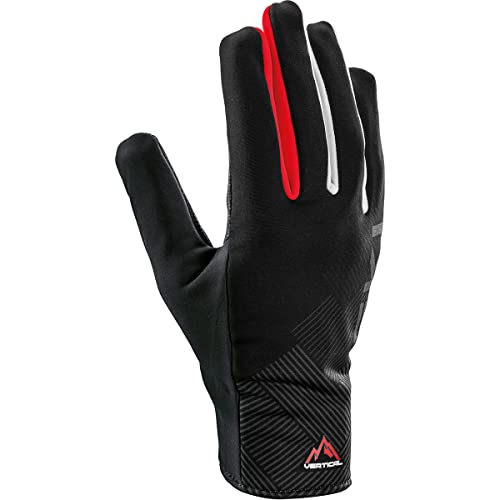 LEKI Guide Lite Handschuhe, Black-red-White, EU 7 von LEKI