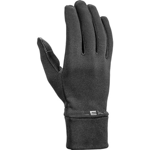 LEKI Inner Glove mf Touch Handschuhe, Black, EU 9 von LEKI