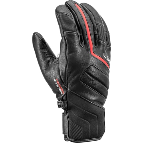 LEKI Phoenix 3D Handschuhe, Black-red, EU 8.5 von LEKI