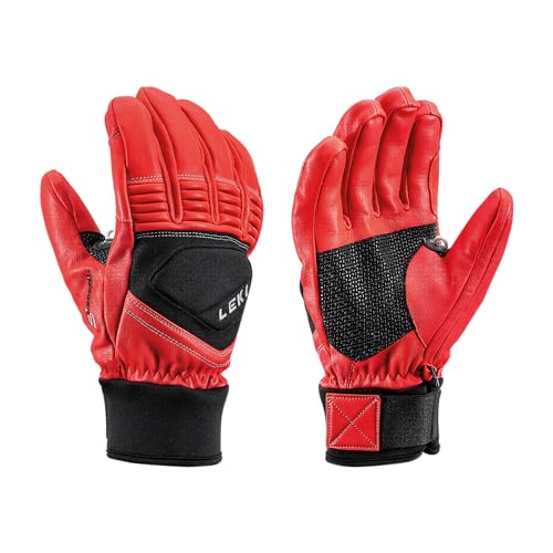 LEKI Progressive Copper S Handschuhe, Größe L, Rot / Schwarz von LEKI