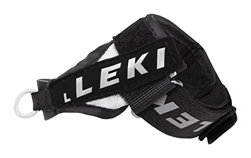 LEKI Trigger Shark Strap Ersatzschlaufe, schwarz-Silber, M-L-XL von LEKI