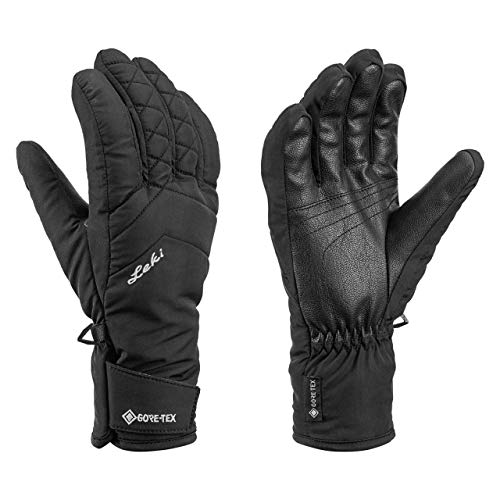 LEKI Damen Sveia GTX Handschuhe, schwarz, EU 6,5 von LEKI