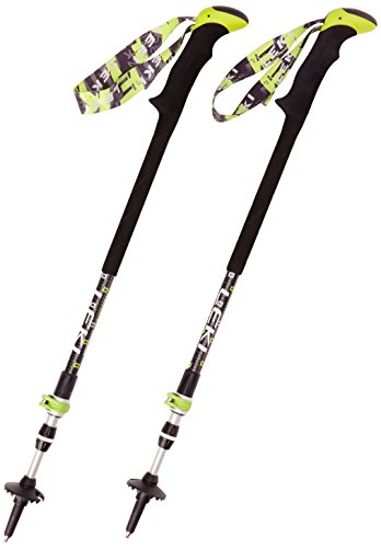 LEKI Trekkingstöcke Thermolite Antishock, Black, XL von LEKI