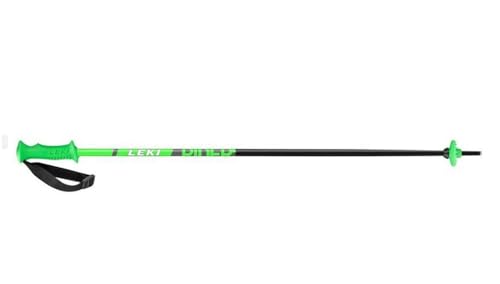 LEKI Unisex-Adult Skistock, grün-schwarz-anthrazit, 75 von LEKI