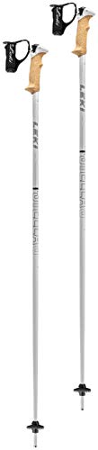 LEKI Unisex-Adult Stick, weiß-schwarz-Silber, 1 von LEKI