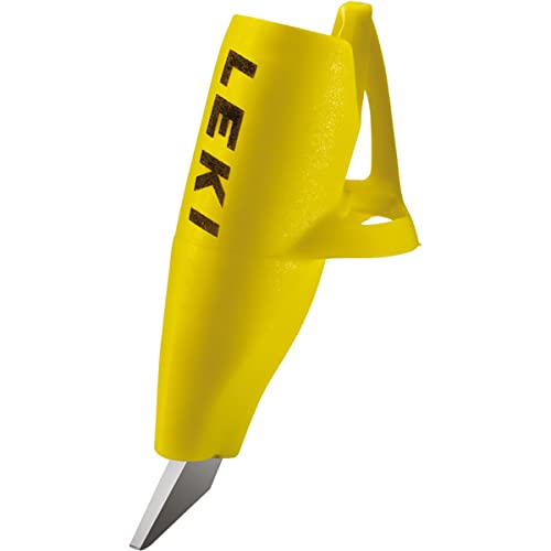 LEKI Unisex – Erwachsene Fin Vario Rollertip Wechselspitze, Neon Yellow, One Size von LEKI