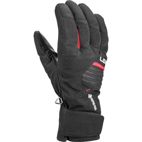 LEKI Vision GTX Handschuhe, Black-red, EU 7,5 von LEKI