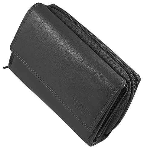 LEONARDO VERRELLI Damen-Geldbörse Leder RFID Schutz 9x14,5x4 cm 3000118 von LEONARDO VERRELLI
