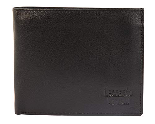 LEONARDO VERRELLI Herren - Geldbörse Echt Leder Portemonnaie Format 10 x 12,5 cm 3000216 von LEONARDO VERRELLI