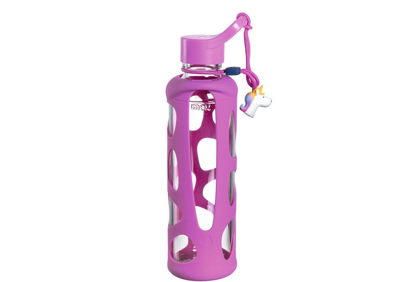 LEONARDO Trinkflasche Bambini, 1 Kinderflasche, Spülmaschinengeeignet, rosa von LEONARDO