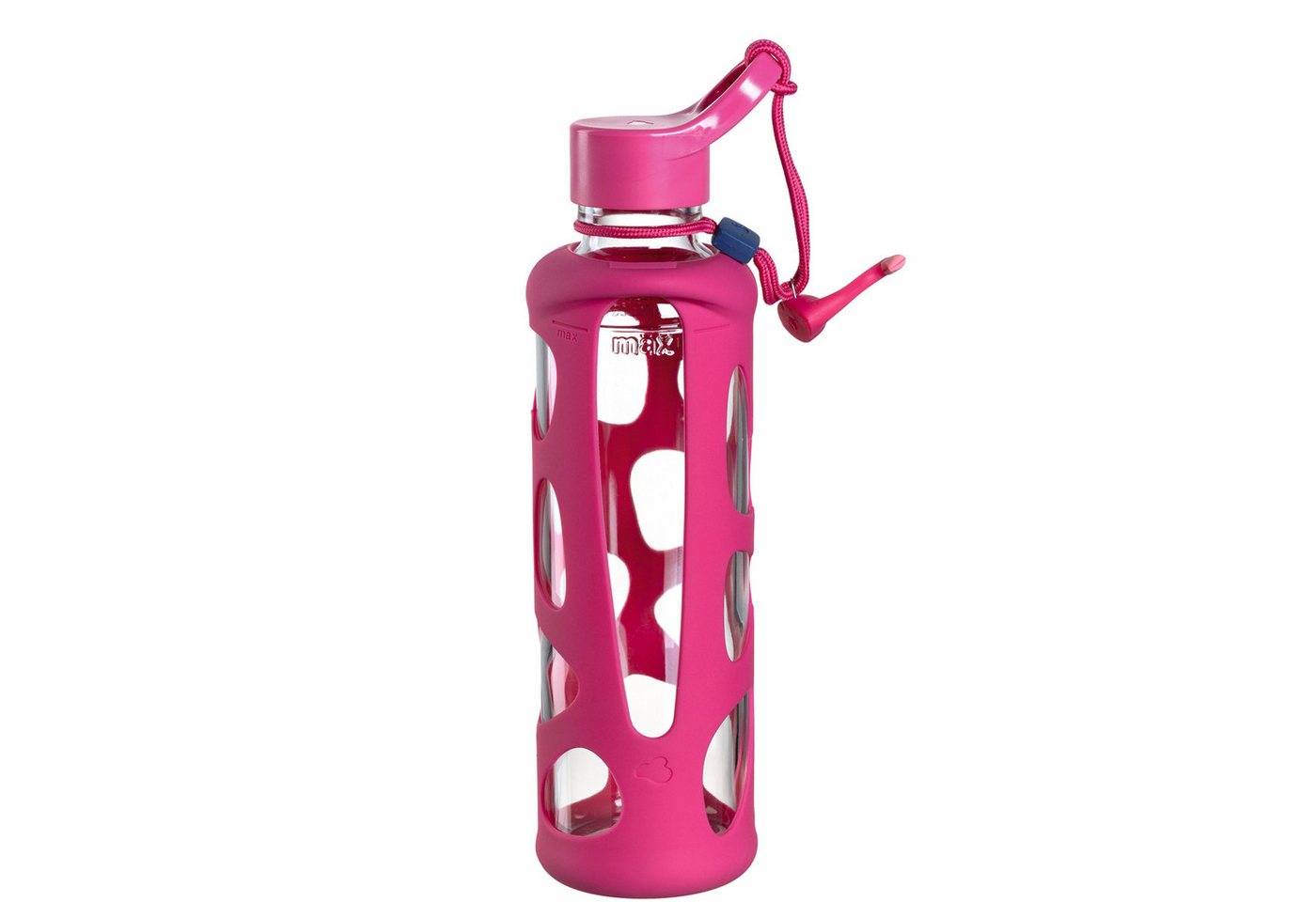 LEONARDO Trinkflasche Bambini, 1 Kinderflasche, Spülmaschinengeeignet, pink von LEONARDO