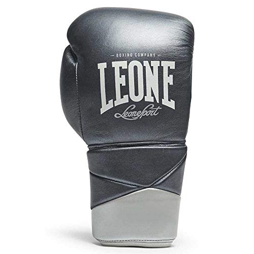 LEONE 1947 Unisex – Erwachsene Authentic Boxhandschuhe, grau, 12oz von LEONE 1947