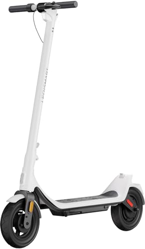 E Scooter mit Straßenzulassung, LEQISMART Elektroroller A11, 10 Zoll Reifen, 30 km Reichweite, 20 km/h, Faltbarer Elektro Scooter für Erwachsene bis 100kg (A11 White ABE) von LEQISMART