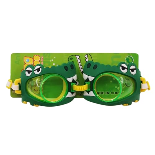 LERONO Kinder-Schwimmbrille mit Anti-Beschlag-Motiv, verstellbar, wasserdicht, für Jungen und Mädchen, Anti-Beschlag-Schutzbrille von LERONO