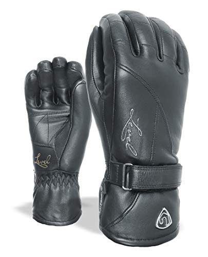 Level Damen Handschuhe Classic W, 01 Black, 7 von Level