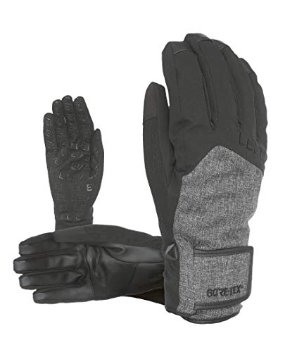 LEVEL Herren Rescue GTX Handschuhe, Black-Grey, 9/L von Level