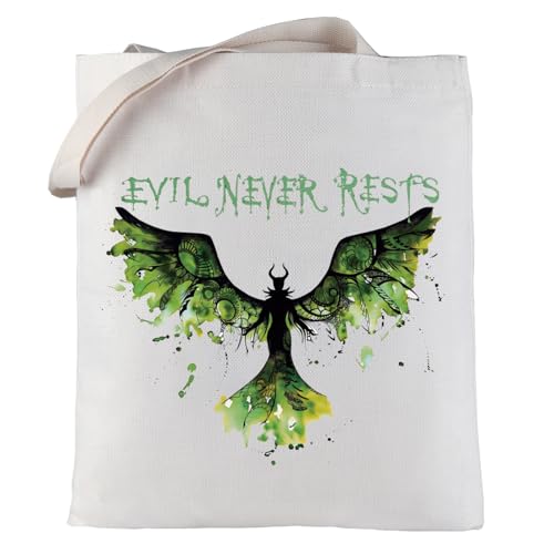 LEVLO Evil Queens Kosmetiktasche, Make-up-Tasche, Bösewichts-Liebhaber, Böse, nie ruht, Make-up-Tasche mit Reißverschluss für Frauen und Mädchen, Evil Never Rests Tragetasche, Kosmetiktasche von LEVLO