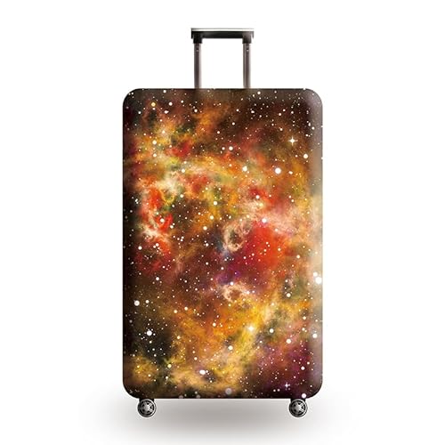 LGVXSRTYU Kofferabdeckung Gepäckabdeckung Elastisch Kofferhülle Kofferschutzhülle mit Reißveschluss Fit M（22-24in） Sternennacht von LGVXSRTYU