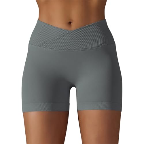 LHEZXS Yoga-Shorts Seamless Gestrickte Atmungsaktiv-Als-XL von LHEZXS