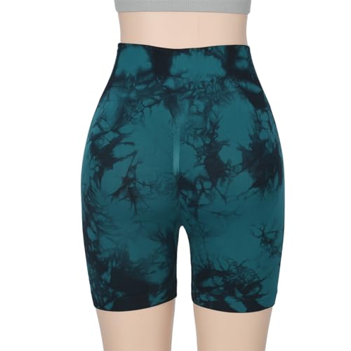 LHEZXS Yoga-Shorts Seamless Sportliche Yoga -Fitness -Shorts Für Frauen Mit Hoher Taille, Hüftlift Und Bauchkontrolle-F- M （55-65 Kg） von LHEZXS