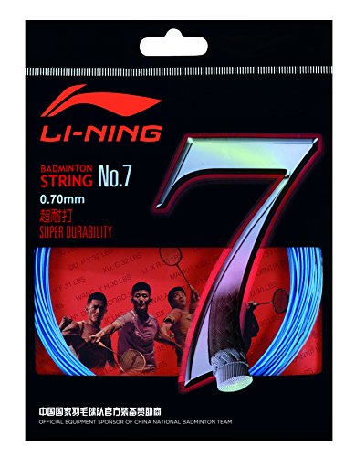 LI-NING Badminton Schläger-Saite No. 7 blau von LI-NING