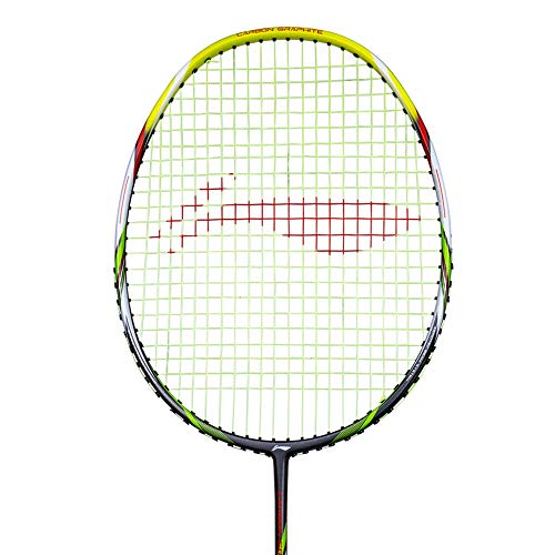 LI-NING Carbon Graphit Badmintonschläger A900 bespannt mit Hülle von LI-NING