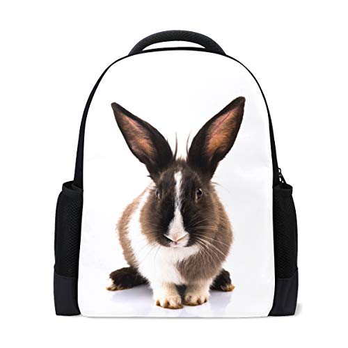 LIANCHENYI Rucksack mit niedlichem Kaninchen-Motiv, lässiger Rucksack, Schultasche, Reiserucksack von LIANCHENYI