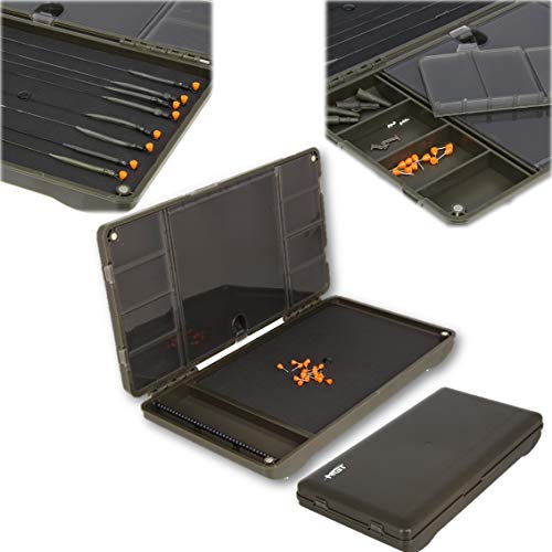 LIDSTERS FISHING SUPPLIES NGT XPR PLUS Box – Terminal Tackle und Rig Board Magnetische Tackle Box von LIDSTERS FISHING SUPPLIES