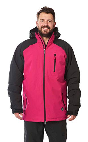 LIGHT BOARD CORP Erwachsene Slice Jacke, Pink/Black, S von LIGHT BOARD CORP