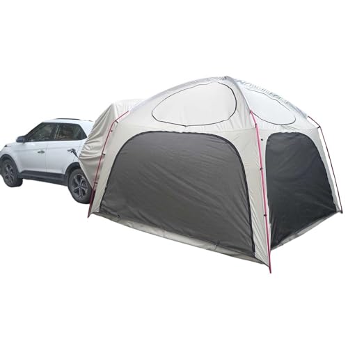 Family Camp Car Tent, 6 Person Large Space SUV Tent Spacious Room Car Tent SUV Tailgate Tents, Suitable for Family Camping Traveling Outdoor Activities von LINGHGD