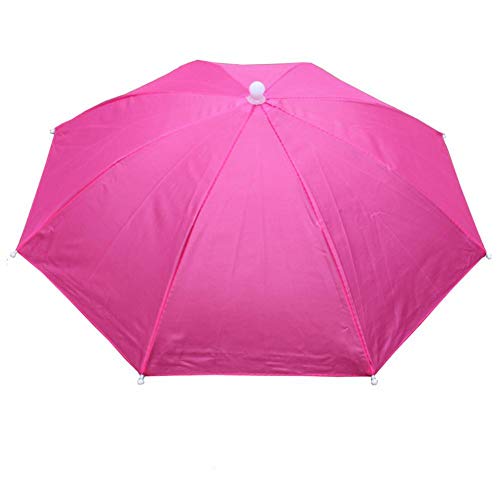 Hut für Sonnenschirm, elastisch, gerade, Sonnenschirm, Regenschirm, Angeln, Sonnenschirm, Tee-Hut mit 55 cm Durchmesser für Papageien, Gartenarbeit, Fotografie, Wandern von LINKLANK