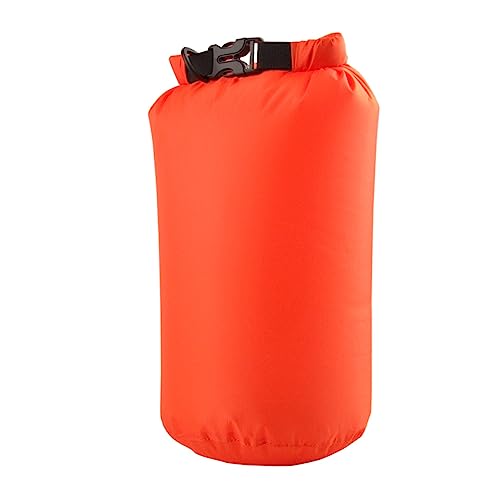 LIOOBO Wasserdichter Kompressions Trockensack Robustem Material und Sanddicht mit Rollverschluss für Kajak Kanu Bootfahren und Outdoor Aktivitäten Orange von LIOOBO