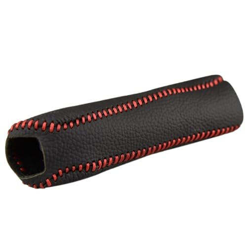 Handbremse Abdeckung Auto-Handbremshülsen-Schutzhülle, passend for Skoda Handbremse SchutzhüLle ( Color : Red ) von LIUCHUCHU