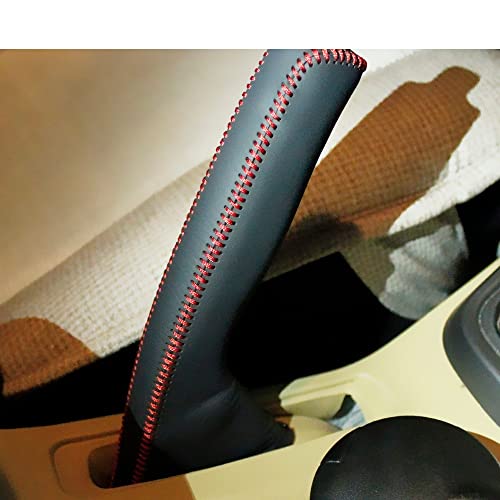 Handbremse Abdeckung Autohandbremsabdeckungen Hülle Fit Verwendung for Chery Tiggo 3 2011 Handbremsgriff Handbremse SchutzhüLle ( Color : Noir ) von LIUCHUCHU