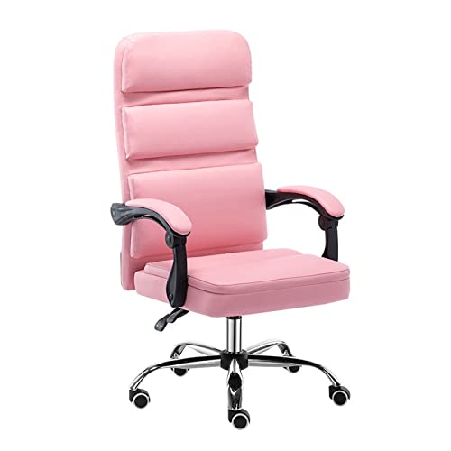 Gaming-Stuhl, Gaming-Stuhl im Racing-Stil, ergonomische Computerstühle, Bürostühle mit segmentierter Rückenlehne, höhenverstellbar, neigbar, drehbarer Schreibtischstuhl (Farbe: Rosa) interesting von LIUNJHUY