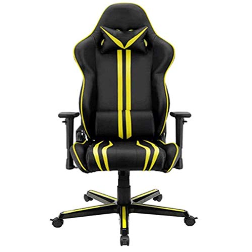 LIUNJHUY Ergonomischer Stuhl, PC-Gaming-Stuhl, Rennstuhl für Spiele, Computerstuhl, E-Sport-Stuhl, ergonomischer Bürostuhl (Farbe: Gelb) Interesting von LIUNJHUY