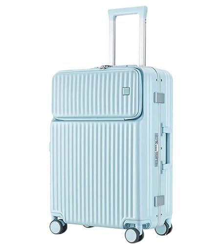 LJKSHNCX Handgepäck-Koffer, widerstandsfähiges Hartgepäck, Aluminiumrahmen, Handgepäck, Sicherheitsschloss-Koffer, Handgepäck-Koffer, Handgepäck von LJKSHNCX