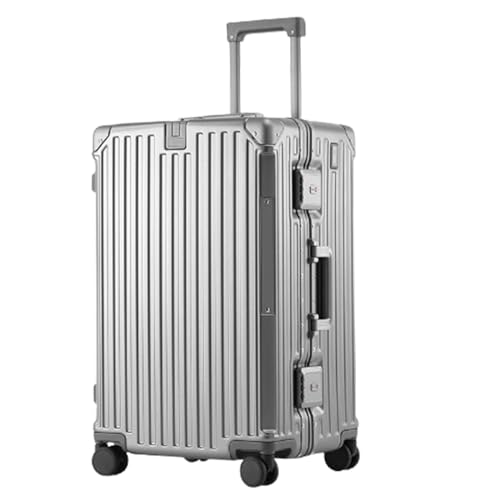 LJKSHNCX Koffer mit großem Fassungsvermögen, Taschenschnalle, Ladeanschluss, multifunktionaler Getränkehalter-Koffer für Geschäftsreisen und Reisen von LJKSHNCX