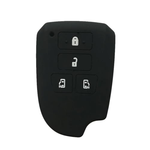 LLFDTY Weiche Silikon-Autoschlüssel-Schutzhülle, für Toyota Vios Sienta Hiace 200 MPV Spade von LLFDTY