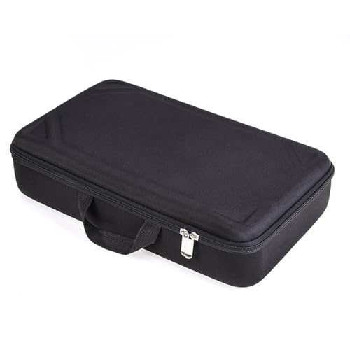 LLHCF Tragbare Angelrolle Box Outdoor Fischhaken Container Tragbare Angelzubehör Tasche Wassertropfen Rad Aufbewahrungsbehälter Wasserdicht Schützende Hartschale Gussteile Rollen Beutel von LLHCF