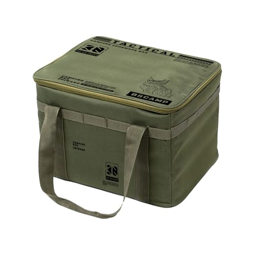 LLINthy Weatherproofs Storage Box Oxford Fabric Textur Mit Einstellbaren Trageträgern Campinglösung Für wasserdichte Freien Oxford Fabric Box von LLINthy